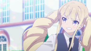 ユナに試合を挑む勝気なシア・フォシュローゼ