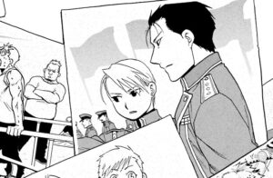 視力を取り戻してイシュヴァール政策の指揮を執る数年後のロイ・マスタング