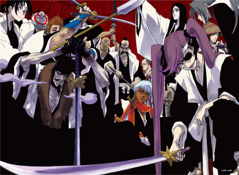 BLEACH 初代護廷十三隊 箔入りアクリルアート Bleach アニメ 順番 BLEACHブリーチ 初代護廷十三隊 箔入り