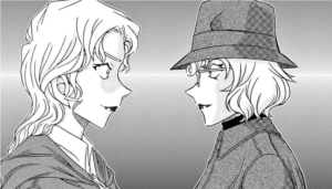 睨み合うベルモットとメアリー