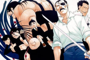 鋼の錬金術師ポストカード『ホムンクルス』の集合絵