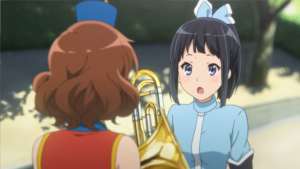 トロンボーンを持つ佐々木梓