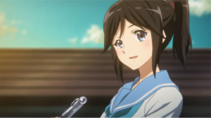 フルートを持つ笠木希美