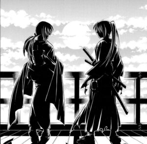 雪代巴にプロポーズする緋村剣心