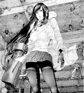 玄野計を助けに戻ってきたレイカ