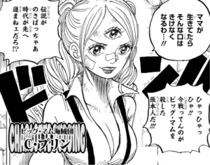 黒ひげ海賊団に拉致されたシャーロット・プリン