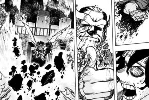 イレイザーヘッドを助けて親指を立てて死亡するクラスト