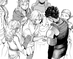 カブルーとカナリア隊に支えられて再起するミスルン