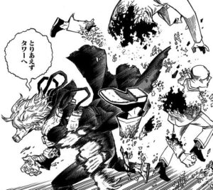 死柄木弔の崩壊で塵となる異能解放軍の下っ端