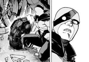 目覚めた死柄木弔の崩壊に巻き込まれて死亡するエクスレス