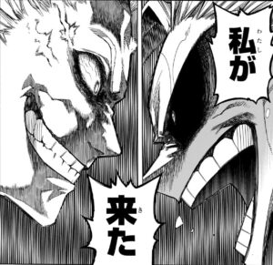 オール・フォー・ワンと退治する無個性のオールマイト