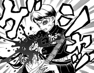 鳴女の頭が潰される瞬間