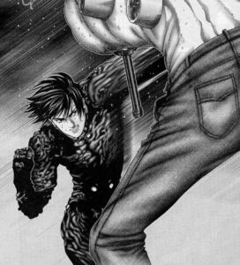 オニ星人を圧倒する玄野計