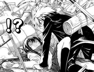 氷麗を押し倒す奴良リクオ