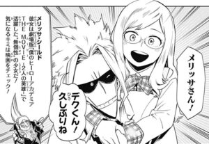 「僕のヒーローアカデミア」雄英にやってきたメリッサ