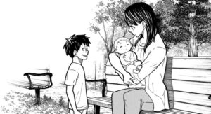 「炎炎ノ消防隊」ショウを抱く万里日下部