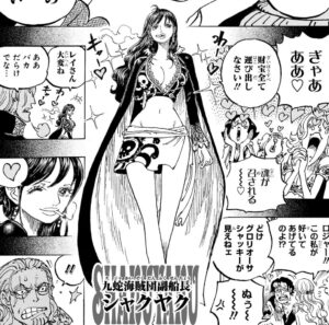 「one piece」先々代皇帝シャクヤク