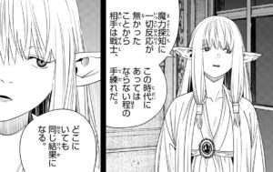 「葬送のフリーレン」自分を殺害した敵は戦士と述べるゼーリエ