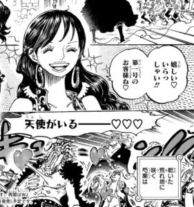 「ワンピース」海賊島でバーを経営するシャクヤク