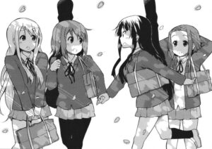 「けいおん！」最終回一コマ