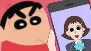 オラは見た！カスカベ都市伝説 恐怖のアプリだゾ