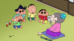 オラは見た！カスカベ都市伝説 謎のかぐやさんだゾ