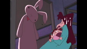 殴られウサギの逆襲だゾ